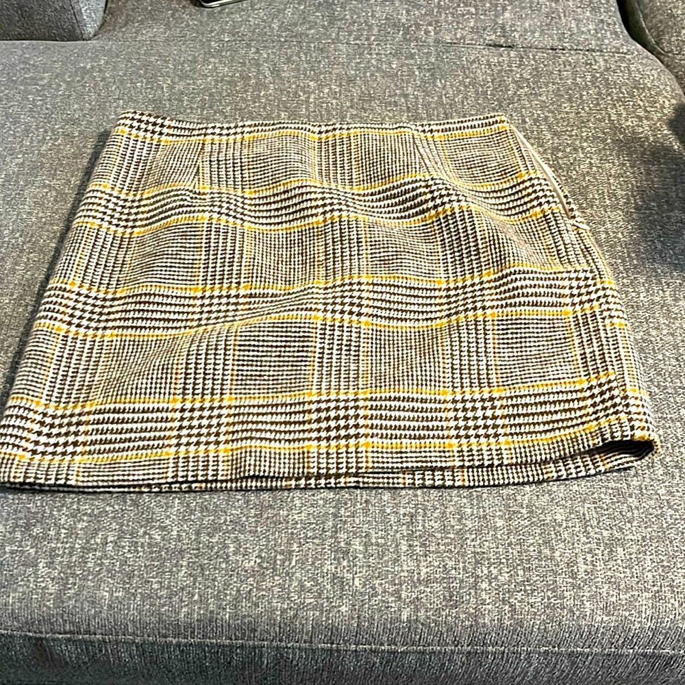 Forever 21 plaid mini skirt
